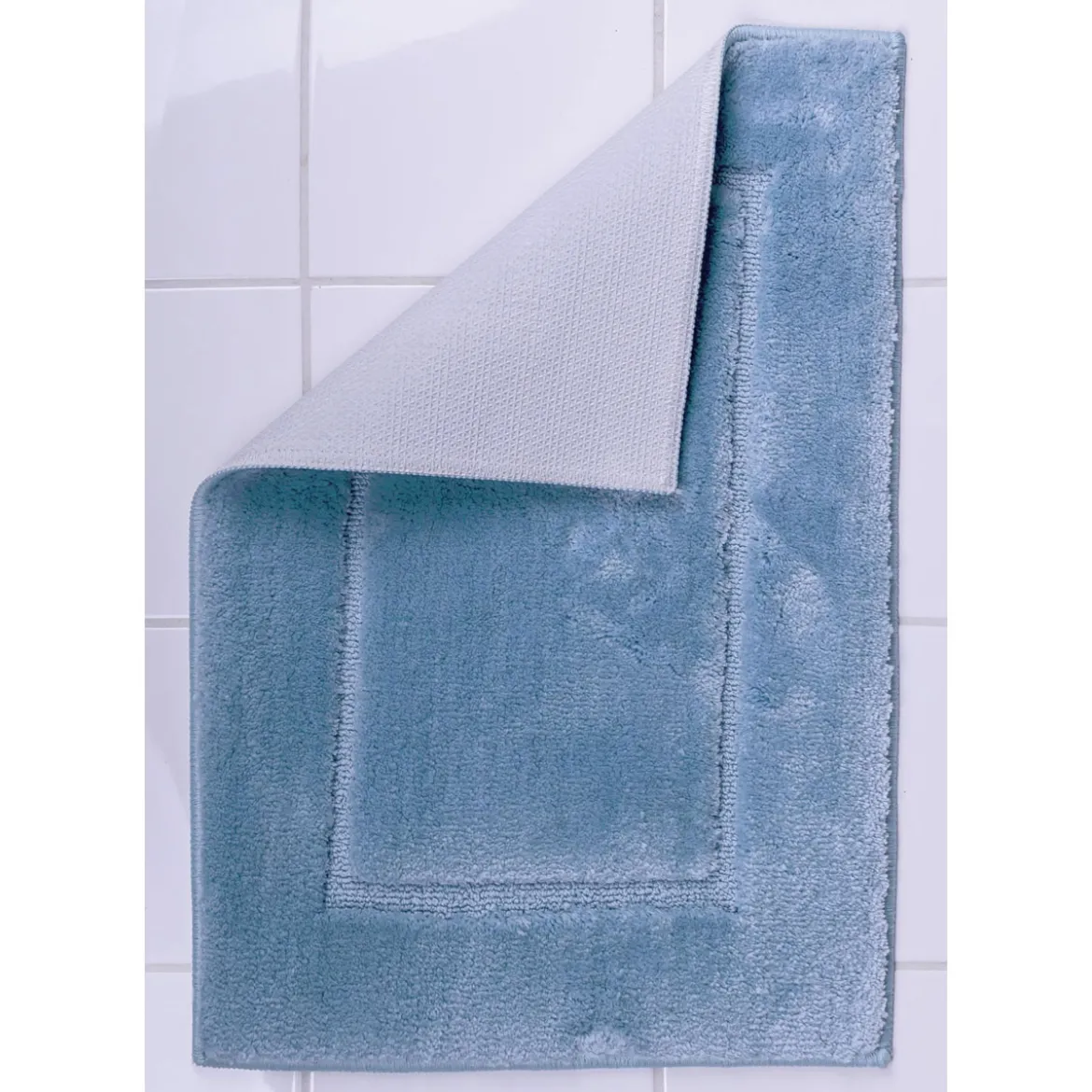 RidderTeppich Stadion 55 x 85 cm hellgrau Polyester-Microfaser