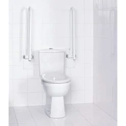 RidderWC-Aufstehbügel 55,5 cm klappbar weiß