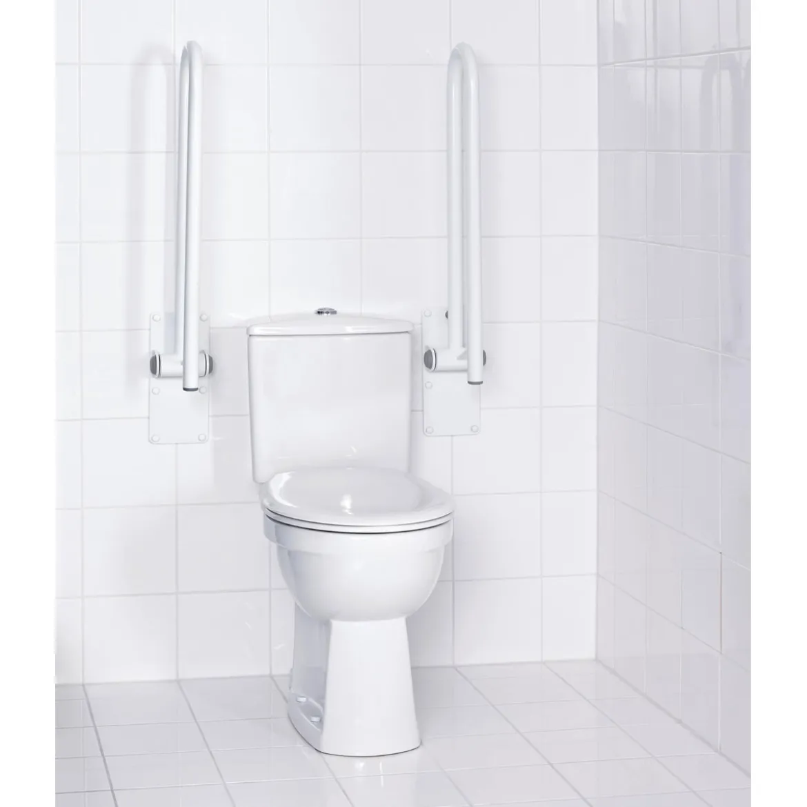 RidderWC-Aufstehbügel 55,5 cm klappbar weiß