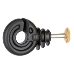 Ringisolator Durchmesser 5 mm schwarz für 10 mm