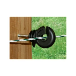Ringisolator kompakt Durchmesser 5,3 mm schwarz 25 Stück