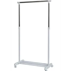 Roll-Kleiderständer 84 x 44 x 101-165 cm