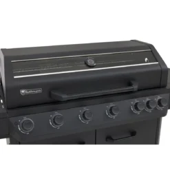 Rothmann Gasgrillwagen Vulcano 6 Turbo Plus Black Edition