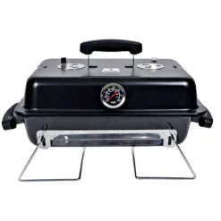 Rothmann Holzkohlegrill Springfield 43,3 x 30 x 30,5 cm schwarz