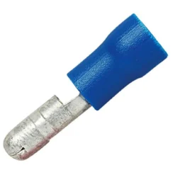 Rundstecker blau 1,5-2,5 mm 25 Stück