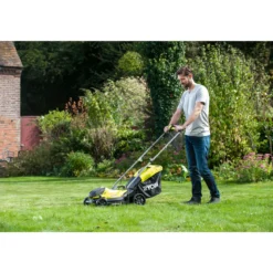 Ryobi Akku-Rasenmäher OLM1833B ohne Akku und Ladegerät