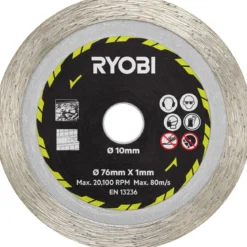 RyobiTrennscheibenset RAKCOT03 3-teilig