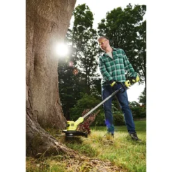 Ryobi18V Akku-Rasentrimmer RY18HTX33A-0 Schnittbreite 28/33 cm solo