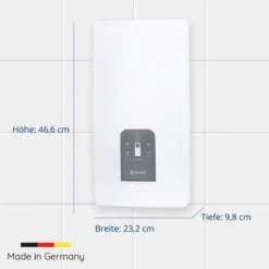 SaniSelf Premium Komfort-Durchlauferhitzer 18/21/24/27kW, 400V