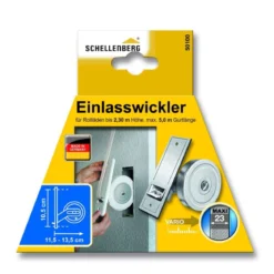 Schellenberg Einlaßwickler Maxi für 5 m Gurtband Lochabstand 10,5 cm