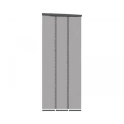 Schellenberg Fliegengitter Teleskopvorhang 95 x 220 cm Breite verstellbar anthrazit