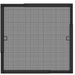 Schellenberg Insektenschutz-Fenster Telescope 140 x 150 cm anthrazit