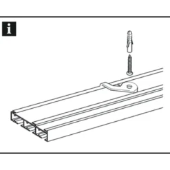 Schnellspanner für 3lfg Schine silber