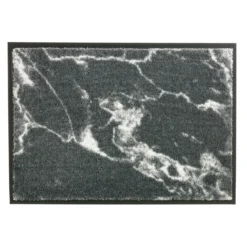 Schöner Wohnen Farbe Schmutzfangmatte Miami marmor/grau 67 x 100 cm
