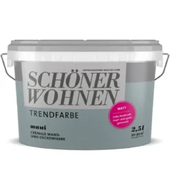 Schöner Wohnen Farbe Trendfarbe Maui Matt 2,5 L