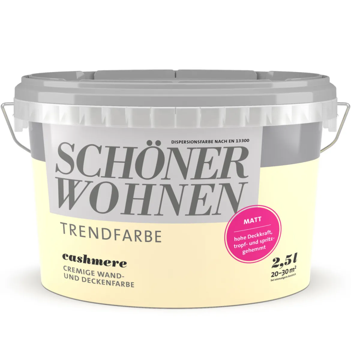 Schöner Wohnen Farbe Trendfarbe Cashmere 2,5 L Matt