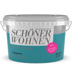 Schöner Wohnen Farbe Trendfarbe Lagune matt 2,5 L