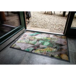 Schöner WohnenSchmutzfangmatte Miami 67x100 cm Jungle beige