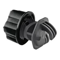 Schraubisolator Vario Plus schwarz für Durchmesser 10 mm Seil 10 Stück