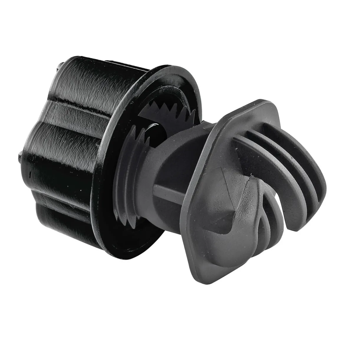 Schraubisolator Vario Plus schwarz für Durchmesser 10 mm Seil 10 Stück