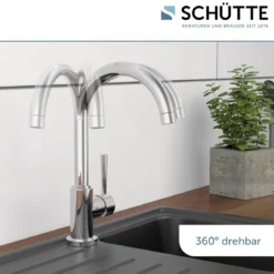 Schütte Küchenarmatur Cornwall Spültischarmatur chrom