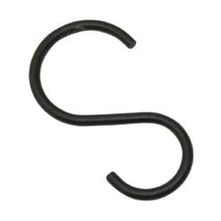 S Haken schwarz