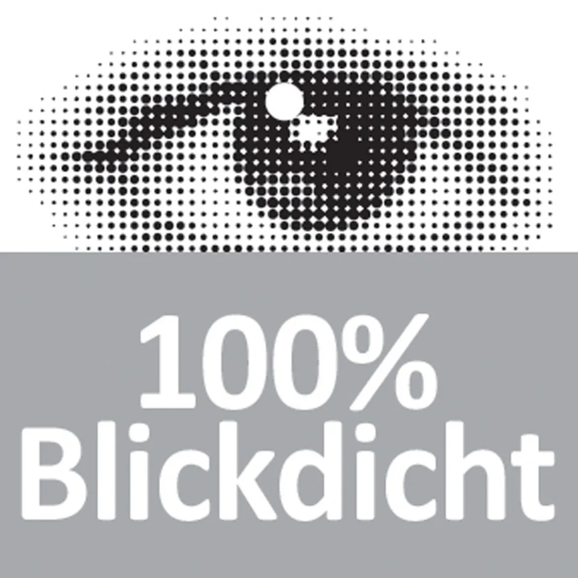 Sichtschutz Rügen lärche-grau 140 x 300 cm