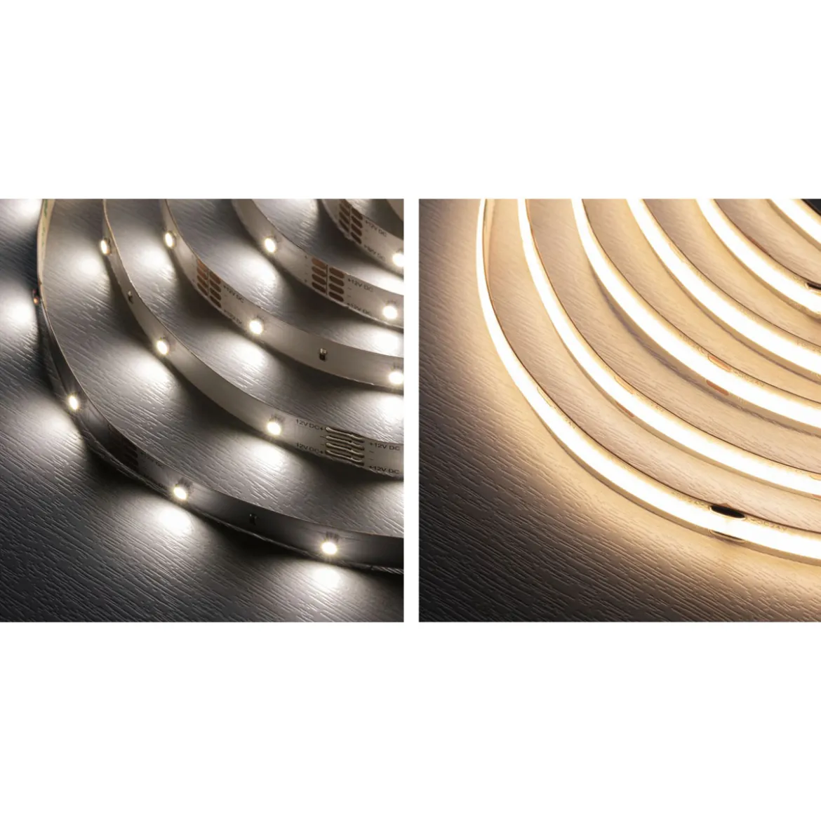 SimpLED COB Strip Set 3m warmweiss 11W230/12V DC weiss Metall