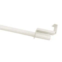 Spannvitrage 9 mm Zylinder 120-160 weiß