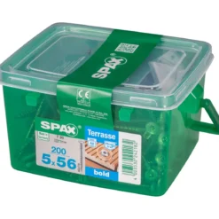 Spax Terrassenschraube Bold Zierkopf 5 x 56 mm 200 Stück