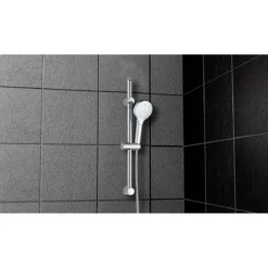 Stangenbrausen-Set zum Kleben chrom