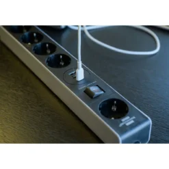 Steckdosenleiste 5-fach 2xUSB, 1xUSB-CQuickCharge