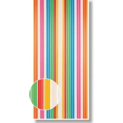 Streifenvorhang aus PE Folie bunt