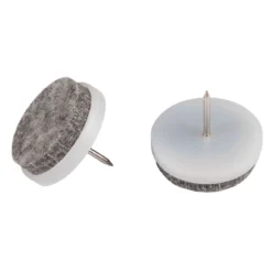 Suki Filzgleiter mit Stift Durchmesser 2,8 cm weiß 4 Stück