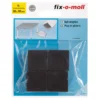 Suki Rohrstopfen 3 x 3 cm schwarz 4 Stück 4 Stück