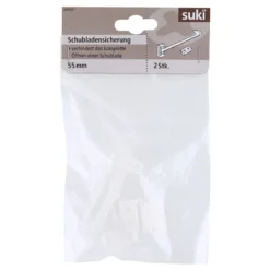 Suki Schubladensicherung Kunststoff 5,5 cm 2 Stück