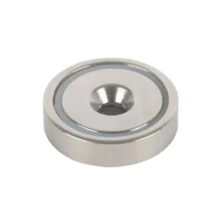 Suki Topfmagnet Neodym Ø 32 x 8 mm, mit SenkbohrungØ 5,5 mm