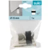 Suki Türstopper mit Schraube 4,3 cm satiniert