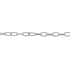 Suki Uhrkette vernickelt 1,1 mm 2,5m
