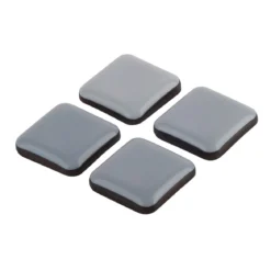 Suki Universalgleiter Easy Glider klebend 2,5 x 2,5 cm grau 8 Stück