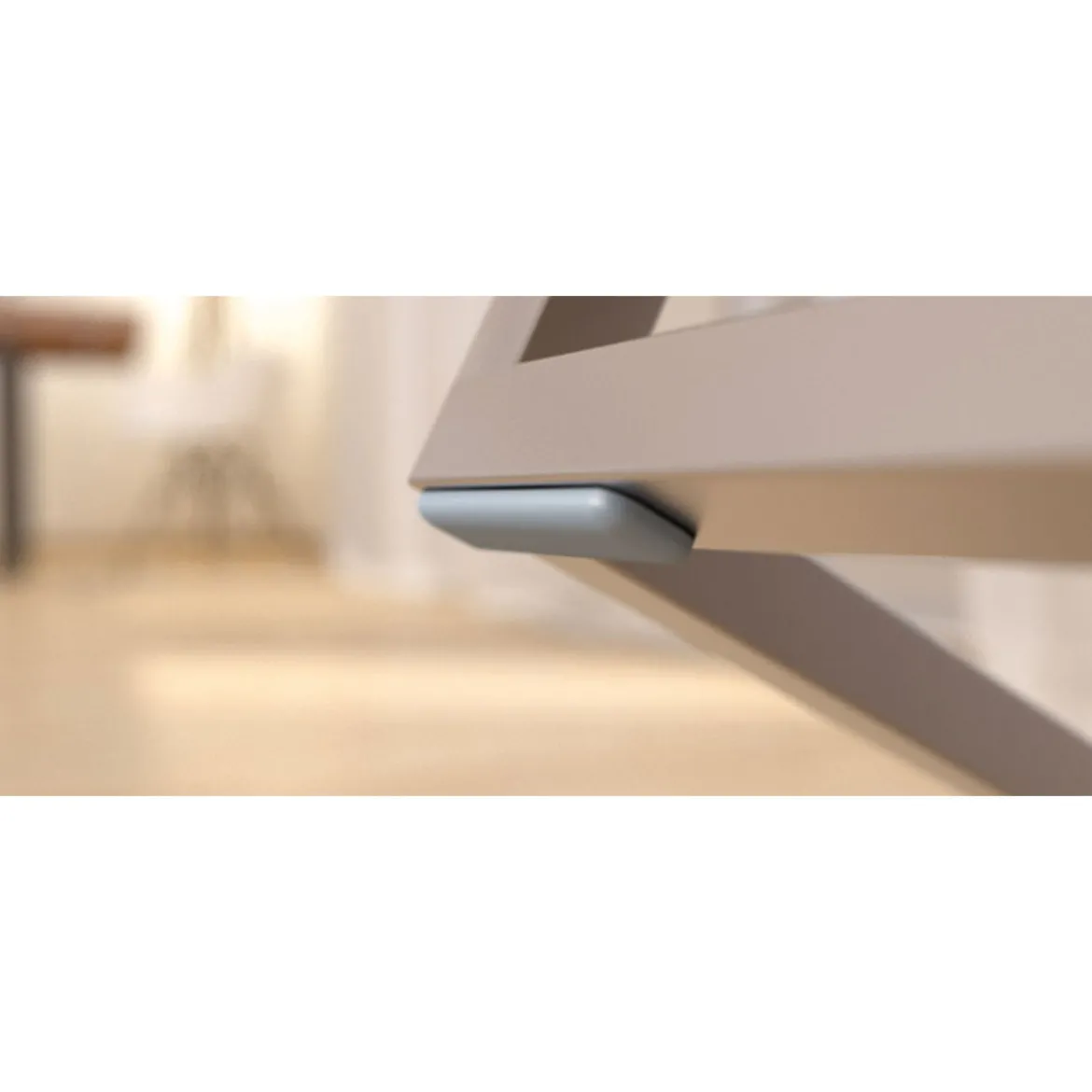 Suki Universalgleiter Easy Glider klebend 2,5 x 2,5 cm grau 8 Stück
