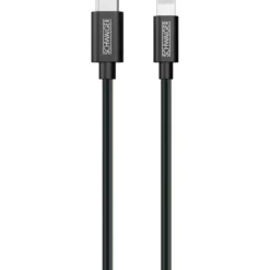 Sync u.Ladekabel Typ Apple lightning aufC 0,5m schwarz