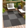 Teppich Arizona 133x190cm kariertanthrazit 972-81