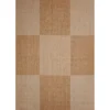 Teppich Arizona 160x230cm kariert beigebraun 972-10