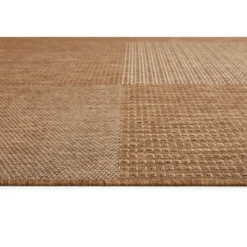 Teppich Arizona 160x230cm kariert beigebraun 972-10