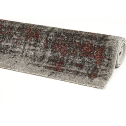 Teppich Campos 120x170 cm grau-coralle