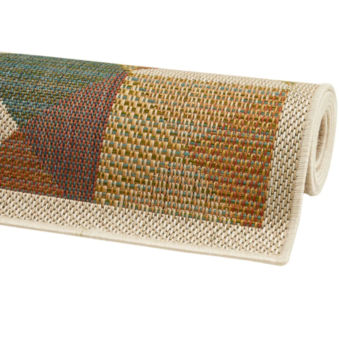 Teppich Sedona 160x230cm Kaestchen multi