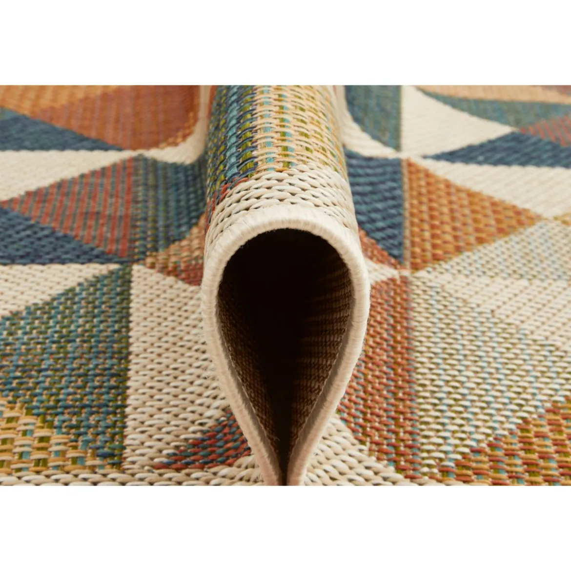 Teppich Sedona 160x230cm Kaestchen multi