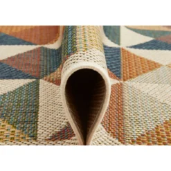 Teppich Sedona 80x150cm Kaestchen multi