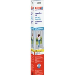 tesa Fliegengitter Lamellentuer, weiss2,20 x 0,95m